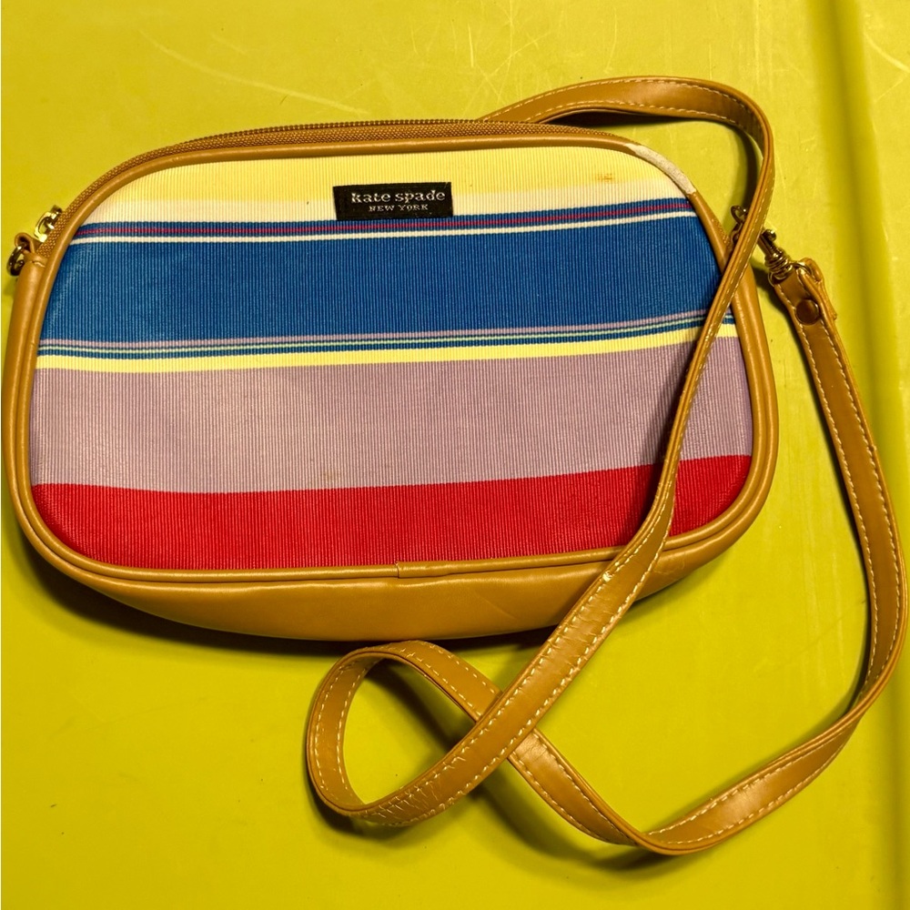 Kate Spade Colorful Striped Crossbody Bag